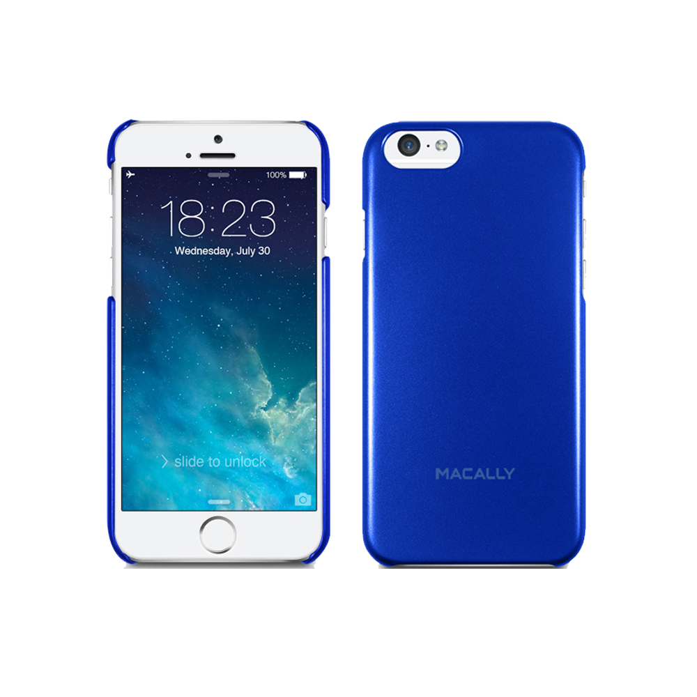 [iPhone6 Plus/6S Plus] 아이폰6 Plus,6s Plus용 스냅온 코팅 백커버 슬림케이스 블루 SNAPP6LBL