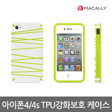 [iPhone4/4S] 아이폰4,4s TPU강화보호케이스 (Green) GLOGREEN